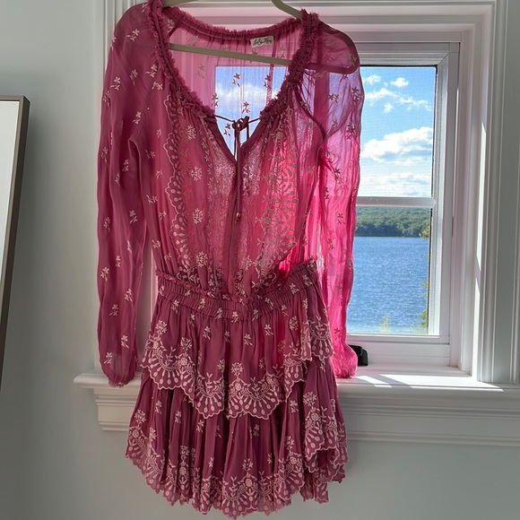 Loveshackfancy Long Sleeve Dress - Picture 1 of 2